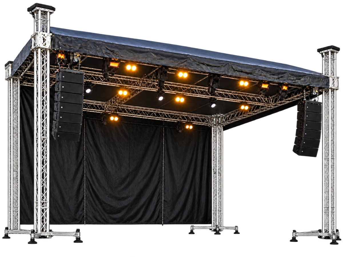 Coperture palco e strutture su misura
